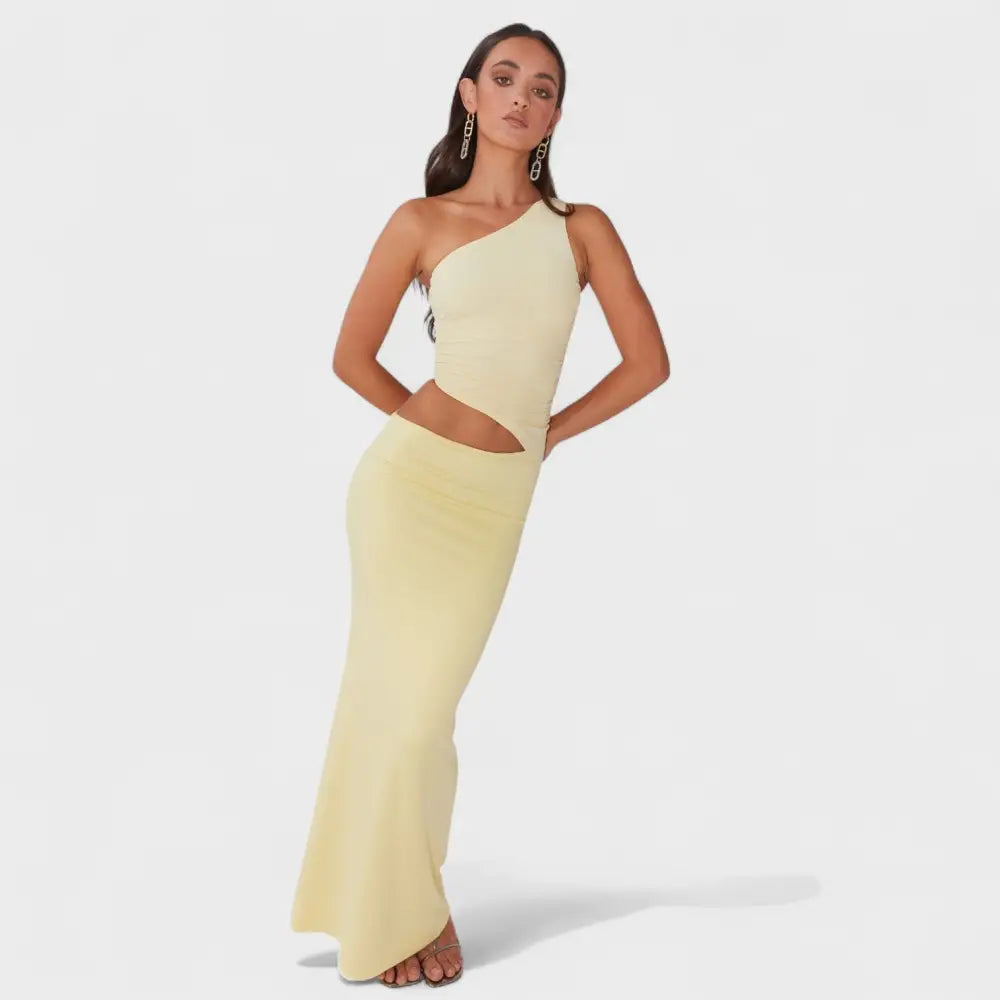 Valentina – Vestido Elegancia Asimétrica para Momentos Únicos - Vestidos