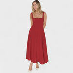 Valentina – Vestido Elegancia Atemporal - Rojo / S - Vestidos