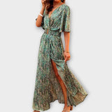 Valentina – Vestido Elegancia y Confort Atemporal - Verde / XS - Vestidos