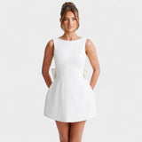 Valentina – Vestido Mini Encanto Chic - Marfil / XS - Vestidos