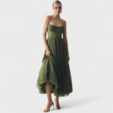 Valentina – Vestido Plisado Con Toque Elegante - Vestidos