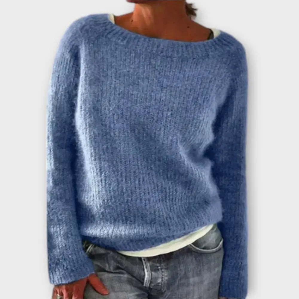 Valeria – Suéter Chic de Verano - Hellblau / S - Suéteres & Cardigans