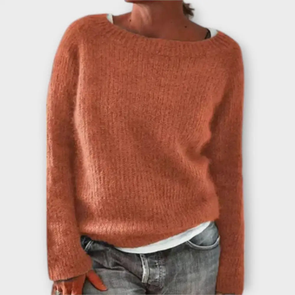 Valeria – Suéter Chic de Verano - Naranja / S - Suéteres & Cardigans