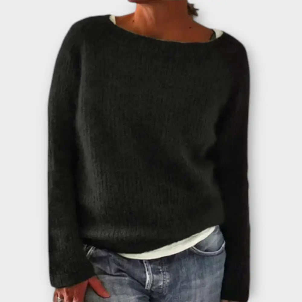 Valeria – Suéter Chic de Verano - Negro / S - Suéteres & Cardigans
