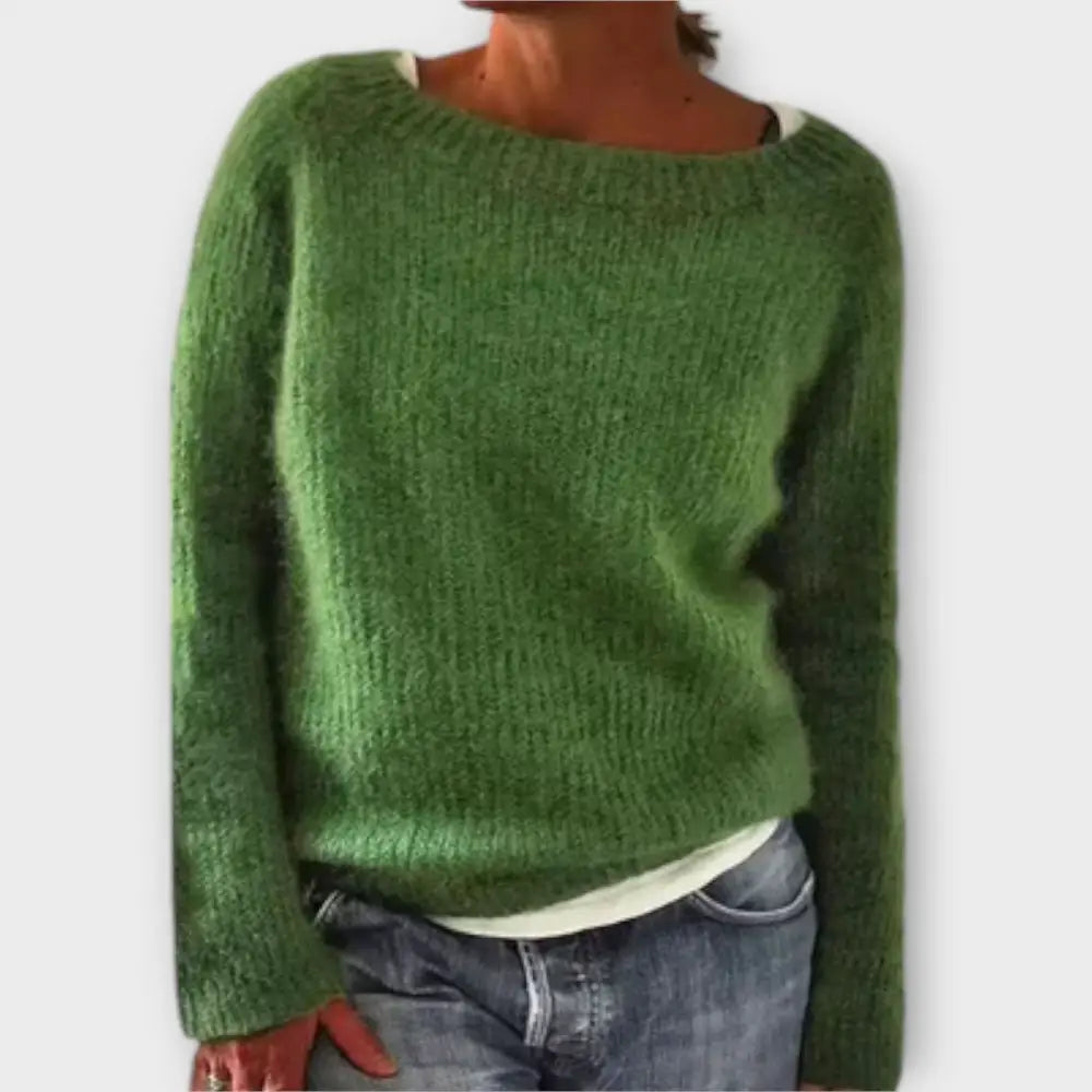 Valeria – Suéter Chic de Verano - Verde / S - Suéteres & Cardigans