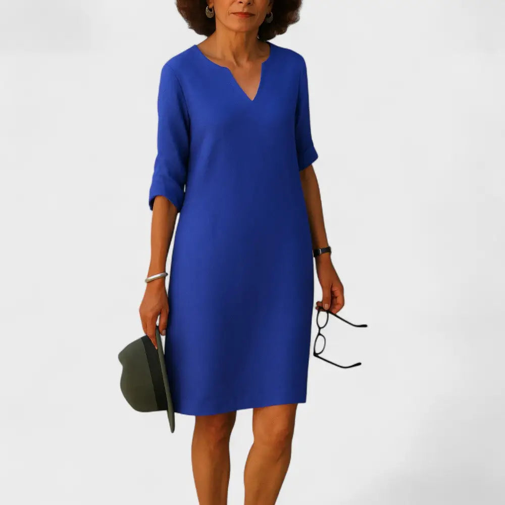 Vestido Alicia – Estilo Fresco para Días Soleados - Azul marino / S - Vestidos