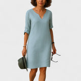 Vestido Alicia – Estilo Fresco para Días Soleados - Verde claro / S - Vestidos