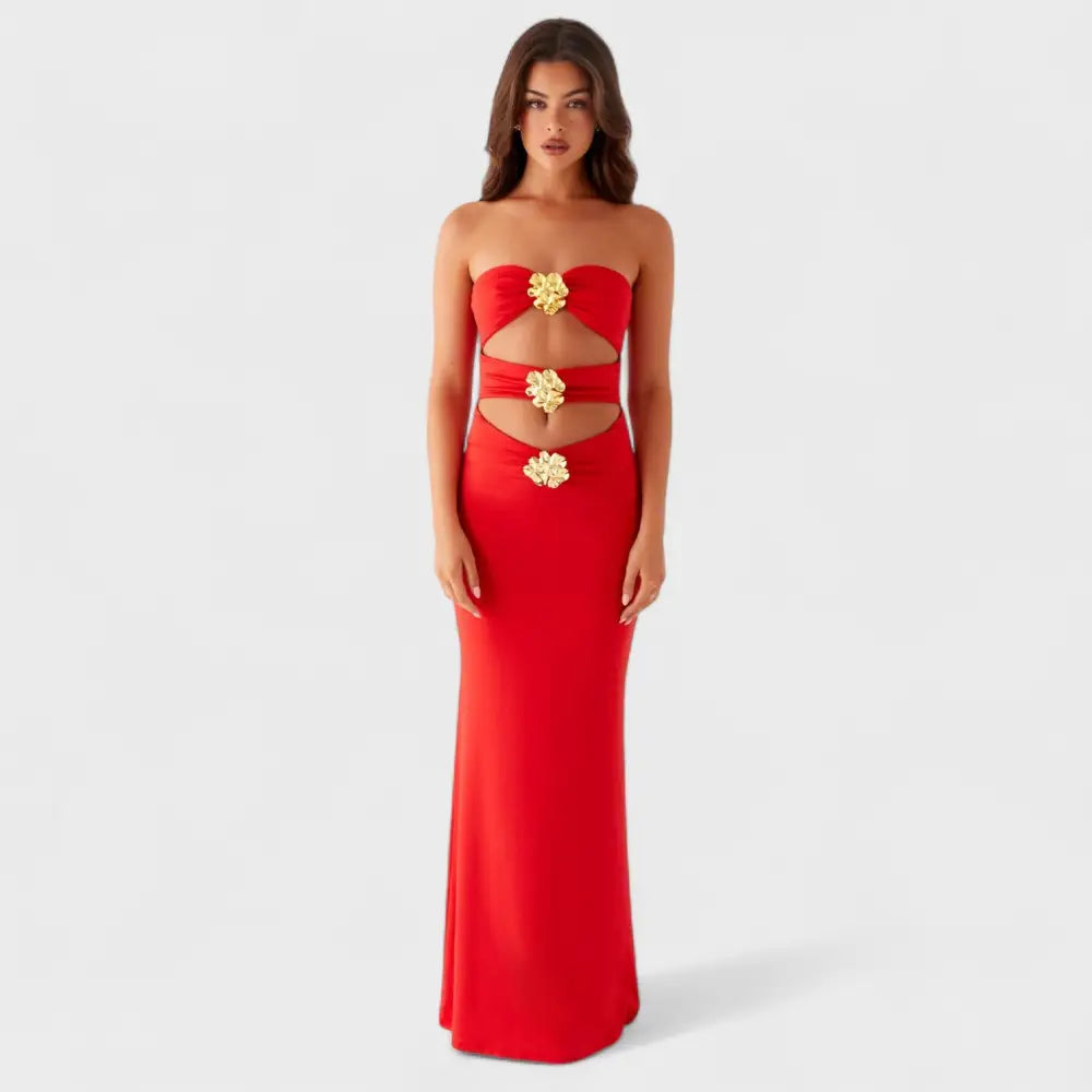 Vestido Leire – Elegancia Floral para Momentos Únicos - Vestidos
