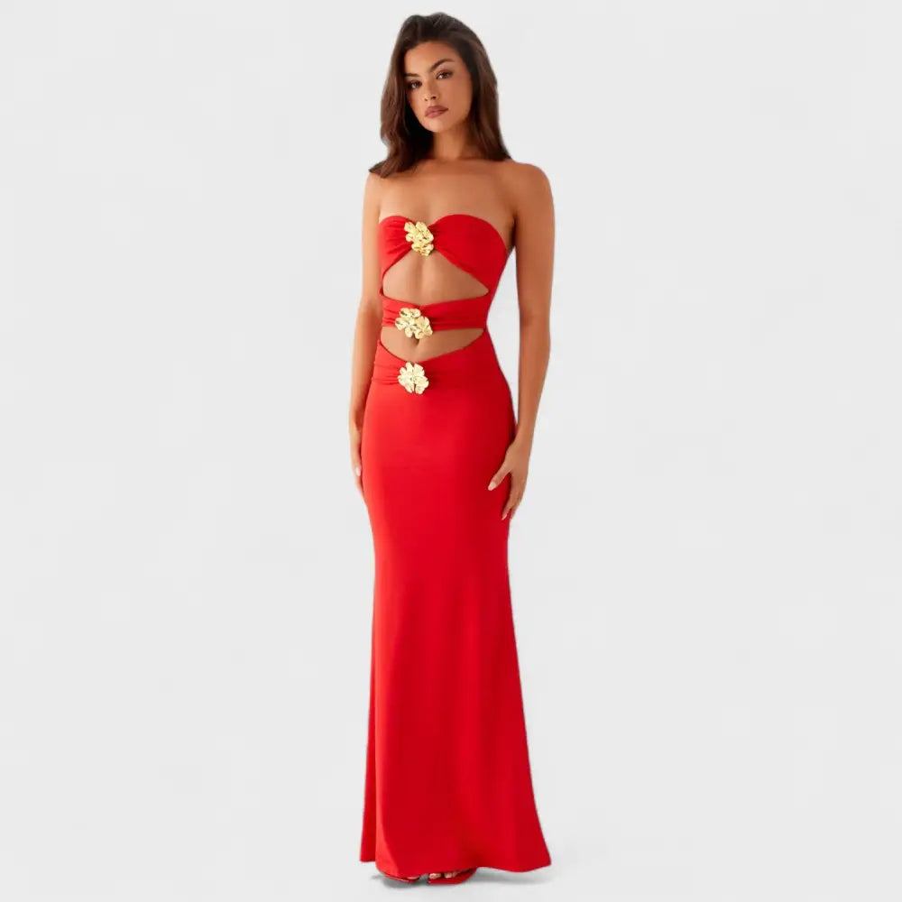 Vestido Leire – Elegancia Floral para Momentos Únicos - Vestidos