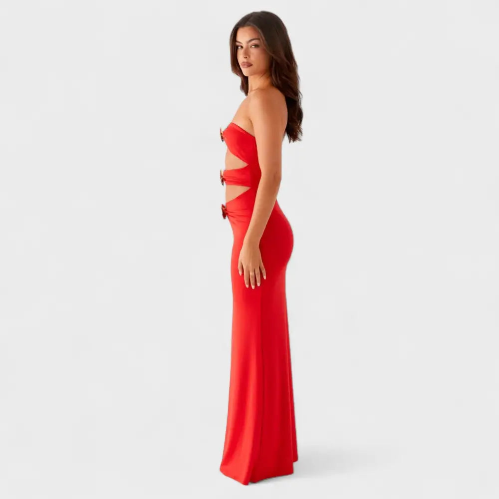 Vestido Leire – Elegancia Floral para Momentos Únicos - Vestidos