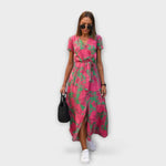 Vestido Lía – Elegancia y Comodidad Todo el Día - Verde / S - Vestidos
