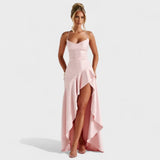 Vestido Maxi Valentina Rosa Suave – Elegancia Con Toque Romántico - Vestidos